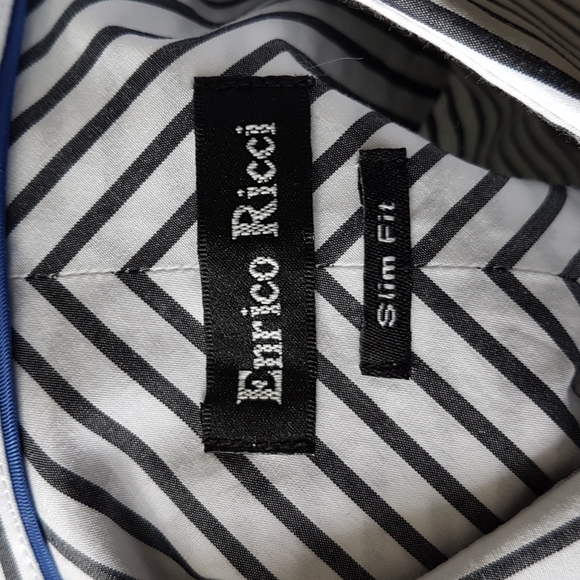 Enrico Ricci Men's Dress Shirt - Picture 2 of 7